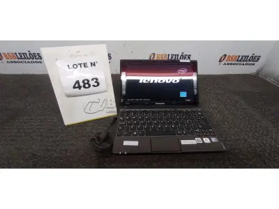 01 NETEBOOK LENOVO SEM FONTE. (NO ESTADO) ATENÇÃO! FAZER A VISITAÇÃO ANTES DE ARREMATAR, NÃO SABEMOS SE FUNCIONA, LEILÃO NÃO TEM GARANTIA E NEM DEVOLUÇÃO, SUJEITO A POSSÍVEIS AVARIAS VISÍVEIS/OCULTAS E/OU AUSÊNCIA DE COMPONENTES.
