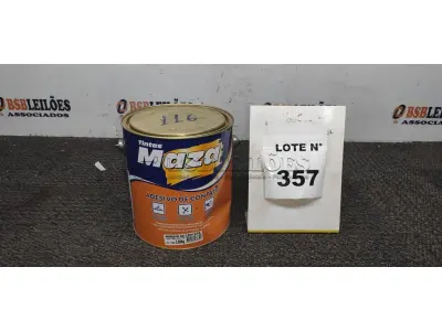  01 LATA DE 2,80KG DE ADESIVO DE CONTATO.  (NO ESTADO) ATENÇÃO! FAZER A VISITAÇÃO ANTES DE ARREMATAR, NÃO SABEMOS SE FUNCIONA, LEILÃO NÃO TEM GARANTIA E NEM DEVOLUÇÃO, SUJEITO A POSSÍVEIS AVARIAS VISÍVEIS/OCULTAS E/OU AUSÊNCIA DE COMPONENTES.
