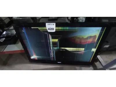 01 TV DE 46’’ MARCA SONY E 01 TV 40’’ MARCA SAMSUNG PARA RETIRADA DE PEÇAS. (NO ESTADO) ATENÇÃO! FAZER A VISITAÇÃO ANTES DE ARREMATAR, NÃO SABEMOS SE FUNCIONA, LEILÃO NÃO TEM GARANTIA E NEM DEVOLUÇÃO, SUJEITO A POSSÍVEIS AVARIAS VISÍVEIS/OCULTAS E/OU AUSÊNCIA DE COMPONENTES.