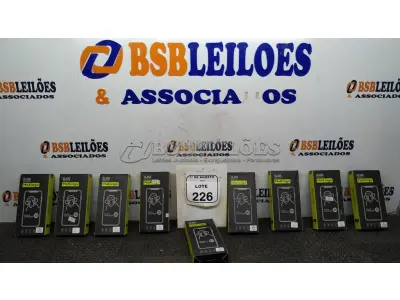 09 CAIXAS DE PELÍCULAS PROTETORAS DE TELA DE CELULAR COM 25 PEÇAS CADA MARCA MOKINGO. (NO ESTADO) ATENÇÃO! FAZER A VISITAÇÃO ANTES DE ARREMATAR, NÃO SABEMOS SE FUNCIONA, LEILÃO NÃO TEM GARANTIA E NEM DEVOLUÇÃO, SUJEITO A POSSÍVEIS AVARIAS VISÍVEIS/OCULTAS E/OU AUSÊNCIA DE COMPONENTES.