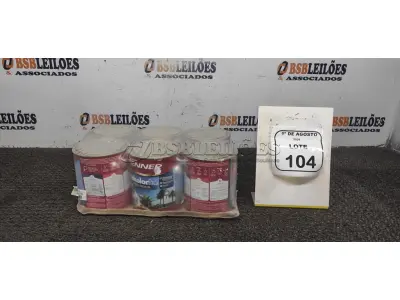 06 LATAS DE TINTA ACRÍLICA PREMIUM DE 800ML CADA NA COR BASE PASTEL. (NO ESTADO) ATENÇÃO! FAZER A VISITAÇÃO ANTES DE ARREMATAR, NÃO SABEMOS SE FUNCIONA, LEILÃO NÃO TEM GARANTIA E NEM DEVOLUÇÃO, SUJEITO A POSSÍVEIS AVARIAS VISÍVEIS/OCULTAS E/OU AUSÊNCIA DE COMPONENTES.