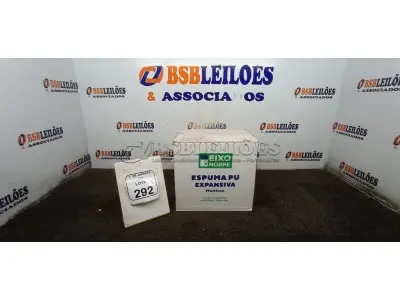 01 CAIXA COM 12 ESPUMAS PU EXPANSIVA DE 500ML CADA MARCA EIXO NOBRE. (NO ESTADO) ATENÇÃO! FAZER A VISITAÇÃO ANTES DE ARREMATAR, NÃO SABEMOS SE FUNCIONA, LEILÃO NÃO TEM GARANTIA E NEM DEVOLUÇÃO, SUJEITO A POSSÍVEIS AVARIAS VISÍVEIS/OCULTAS E/OU AUSÊNCIA DE COMPONENTES.