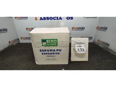 01 CAIXA COM 12 ESPUMAS PU EXPANSIVA DE 500ML CADA MARCA EIXO NOBRE. (NO ESTADO) ATENÇÃO! FAZER A VISITAÇÃO ANTES DE ARREMATAR, NÃO SABEMOS SE FUNCIONA, LEILÃO NÃO TEM GARANTIA E NEM DEVOLUÇÃO, SUJEITO A POSSÍVEIS AVARIAS VISÍVEIS/OCULTAS E/OU AUSÊNCIA DE COMPONENTES.