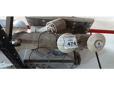 01 ESTAÇÃO SOLARIMÉTRICA PADRÃO EPE. (NO ESTADO) ATENÇÃO! FAZER A VISITAÇÃO ANTES DE ARREMATAR, NÃO SABEMOS SE FUNCIONA, LEILÃO NÃO TEM GARANTIA E NEM DEVOLUÇÃO, SUJEITO A POSSÍVEIS AVARIAS VISÍVEIS/OCULTAS E/OU AUSÊNCIA DE COMPONENTES.