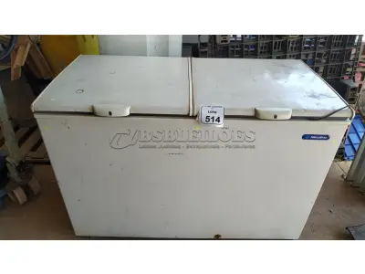 01 FREEZER HORIZONTAL 02 PORTAS 560L MARCA METALFRIO. (NO ESTADO) ATENÇÃO! FAZER A VISITAÇÃO ANTES DE ARREMATAR, NÃO SABEMOS SE FUNCIONA, LEILÃO NÃO TEM GARANTIA E NEM DEVOLUÇÃO, SUJEITO A POSSÍVEIS AVARIAS VISÍVEIS/OCULTAS E/OU AUSÊNCIA DE COMPONENTES.