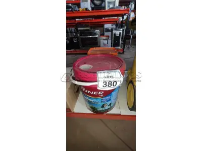 01 BALDE DE TINTA DE ACRÍLICA SUPER PREMIUM 16L NA COR BASE MÉDIA SEMI BRILHO MARCA RENNER.  (NO ESTADO) ATENÇÃO! FAZER A VISITAÇÃO ANTES DE ARREMATAR, NÃO SABEMOS SE FUNCIONA, LEILÃO NÃO TEM GARANTIA E NEM DEVOLUÇÃO, SUJEITO A POSSÍVEIS AVARIAS VISÍVEIS/OCULTAS E/OU AUSÊNCIA DE COMPONENTES.
