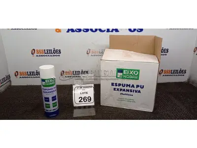 12 UNIDADES DE ESPUMA PU EXPANSIVA MULTIUSO DE 500ML CADA MARCA EIXO NOBRE