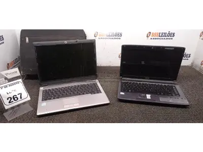 02 NOTEBOOKS PARA RETIRADA DE PEÇAS E 01 BOLSA