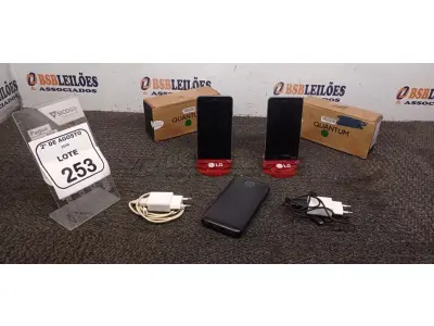 01 POWER BANK E 02 CELULARES
