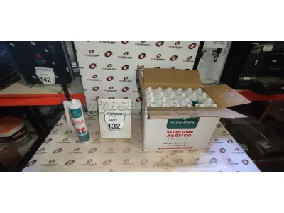 24 UNIDADES DE SILICONE ACÉTICO INCOLOR COM 240G CADA MARCA MONUMENTAL