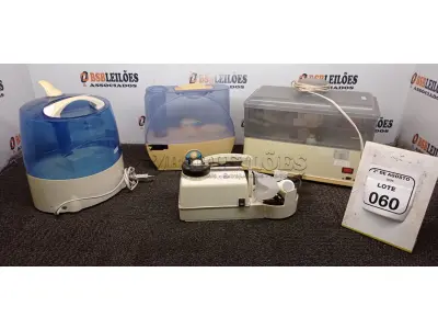 01 NEBULIZADOR E 03 UMIDIFICADORES