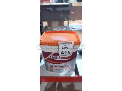 01 BALDE DE TINTA ECONÔMICA 16L NA COR BRANCO NEVE MARCA RENOCRIL