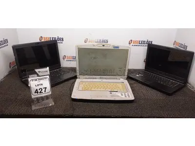 03 NOTEBOOKS PARA RETIRADA DE PEÇAS
