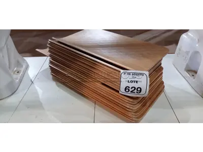 20 PLACAS DE MADEIRA