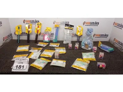 01 LOTE COM UTENSÍLIOS DE HIGIENE E CUIDADOS PESSOAIS DIVERSOS. (NO ESTADO) ATENÇÃO! FAZER A VISITAÇÃO ANTES DE ARREMATAR, NÃO SABEMOS SE FUNCIONA, LEILÃO NÃO TEM GARANTIA E NEM DEVOLUÇÃO, SUJEITO A POSSÍVEIS AVARIAS VISÍVEIS/OCULTAS E/OU AUSÊNCIA DE COMPONENTES.