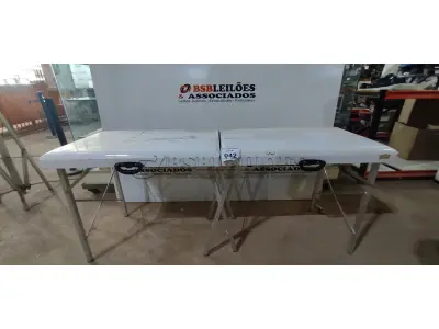01 CAMA DE MASSAGEM PORTÁTIL. (NO ESTADO) ATENÇÃO! FAZER A VISITAÇÃO ANTES DE ARREMATAR, NÃO SABEMOS SE FUNCIONA, LEILÃO NÃO TEM GARANTIA E NEM DEVOLUÇÃO, SUJEITO A POSSÍVEIS AVARIAS VISÍVEIS/OCULTAS E/OU AUSÊNCIA DE COMPONENTES.