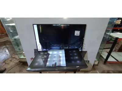 01 TV TELA CURVA DE 49’’ MARCA SAMSUNG E 01 TV 42’’ MARCA LG. (NO ESTADO) ATENÇÃO! FAZER A VISITAÇÃO ANTES DE ARREMATAR, NÃO SABEMOS SE FUNCIONA, LEILÃO NÃO TEM GARANTIA E NEM DEVOLUÇÃO, SUJEITO A POSSÍVEIS AVARIAS VISÍVEIS/OCULTAS E/OU AUSÊNCIA DE COMPONENTES.