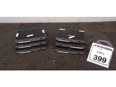 06 MINIS COMPUTADORES TERMINAIS WYSE SEM FONTE. (NO ESTADO) ATENÇÃO! FAZER A VISITAÇÃO ANTES DE ARREMATAR, NÃO SABEMOS SE FUNCIONA, LEILÃO NÃO TEM GARANTIA E NEM DEVOLUÇÃO, SUJEITO A POSSÍVEIS AVARIAS VISÍVEIS/OCULTAS E/OU AUSÊNCIA DE COMPONENTES.