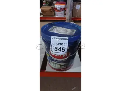 01 BALDE DE TINTA ACRÍLICA STANDARD NA COR MELÃO ROSA FOSCO DE 16L MARCA DUCRYL. (NO ESTADO) ATENÇÃO! FAZER A VISITAÇÃO ANTES DE ARREMATAR, NÃO SABEMOS SE FUNCIONA, LEILÃO NÃO TEM GARANTIA E NEM DEVOLUÇÃO, SUJEITO A POSSÍVEIS AVARIAS VISÍVEIS/OCULTAS E/OU AUSÊNCIA DE COMPONENTES.