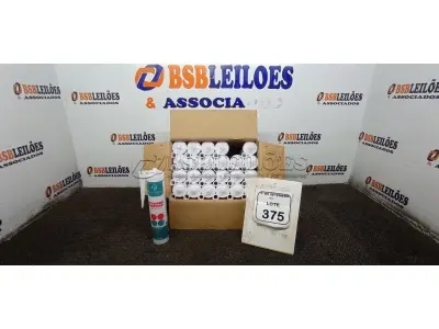 12 UNIDADES DE SILICONE ACÉTICO INCOLOR DE 240G CADA MARCA MONUMENTAL. (NO ESTADO) ATENÇÃO! FAZER A VISITAÇÃO ANTES DE ARREMATAR, NÃO SABEMOS SE FUNCIONA, LEILÃO NÃO TEM GARANTIA E NEM DEVOLUÇÃO, SUJEITO A POSSÍVEIS AVARIAS VISÍVEIS/OCULTAS E/OU AUSÊNCIA DE COMPONENTES.