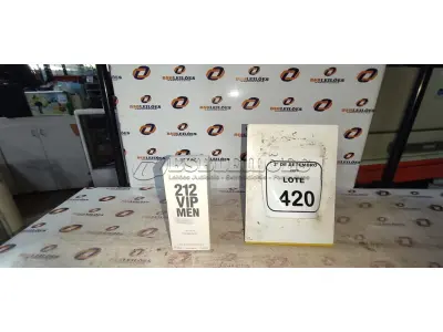 01 PERFUME 212 VIP MEN 100ML. (NO ESTADO) ATENÇÃO! FAZER A VISITAÇÃO ANTES DE ARREMATAR, NÃO SABEMOS SE FUNCIONA, LEILÃO NÃO TEM GARANTIA E NEM DEVOLUÇÃO, SUJEITO A POSSÍVEIS AVARIAS VISÍVEIS/OCULTAS E/OU AUSÊNCIA DE COMPONENTES.