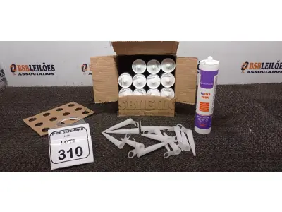 12 UNIDADES DE FIXA CUBA NA COR CINZA DE 400G CADA MARCA MONUMENTAL. (NO ESTADO) ATENÇÃO! FAZER A VISITAÇÃO ANTES DE ARREMATAR, NÃO SABEMOS SE FUNCIONA, LEILÃO NÃO TEM GARANTIA E NEM DEVOLUÇÃO, SUJEITO A POSSÍVEIS AVARIAS VISÍVEIS/OCULTAS E/OU AUSÊNCIA DE COMPONENTES.