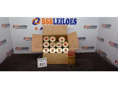 12 LATAS DE REMOVEDORES DE TINTAS E TEXTURAS DE 900ML CADA. (NO ESTADO) ATENÇÃO! FAZER A VISITAÇÃO ANTES DE ARREMATAR, NÃO SABEMOS SE FUNCIONA, LEILÃO NÃO TEM GARANTIA E NEM DEVOLUÇÃO, SUJEITO A POSSÍVEIS AVARIAS VISÍVEIS/OCULTAS E/OU AUSÊNCIA DE COMPONENTES.