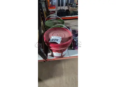 01 BALDE DE TINTA DE PISOS ACRÍLICO PREMIUM NA COR VERMELHO SEGURANÇA FOSCO 18L MARCA RENNER. (NO ESTADO) ATENÇÃO! FAZER A VISITAÇÃO ANTES DE ARREMATAR, NÃO SABEMOS SE FUNCIONA, LEILÃO NÃO TEM GARANTIA E NEM DEVOLUÇÃO, SUJEITO A POSSÍVEIS AVARIAS VISÍVEIS/OCULTAS E/OU AUSÊNCIA DE COMPONENTES.