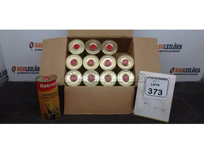 12 LATAS DE REMOVEDORES DE TINTAS E TEXTURAS DE 900ML CADA. (NO ESTADO) ATENÇÃO! FAZER A VISITAÇÃO ANTES DE ARREMATAR, NÃO SABEMOS SE FUNCIONA, LEILÃO NÃO TEM GARANTIA E NEM DEVOLUÇÃO, SUJEITO A POSSÍVEIS AVARIAS VISÍVEIS/OCULTAS E/OU AUSÊNCIA DE COMPONENTES.