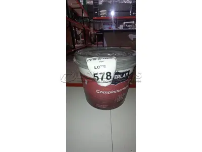 01 BALDE DE TINTA PVA NA COR AREIA DE 14L MARCA MISTERLAR. (NO ESTADO) ATENÇÃO! FAZER A VISITAÇÃO ANTES DE ARREMATAR, NÃO SABEMOS SE FUNCIONA, LEILÃO NÃO TEM GARANTIA E NEM DEVOLUÇÃO, SUJEITO A POSSÍVEIS AVARIAS VISÍVEIS/OCULTAS E/OU AUSÊNCIA DE COMPONENTES.