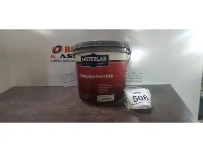 01 BALDE DE TINTA PVA NA COR BRANCA DE 14L MARCA MISTERLAR. (NO ESTADO) ATENÇÃO! FAZER A VISITAÇÃO ANTES DE ARREMATAR, NÃO SABEMOS SE FUNCIONA, LEILÃO NÃO TEM GARANTIA E NEM DEVOLUÇÃO, SUJEITO A POSSÍVEIS AVARIAS VISÍVEIS/OCULTAS E/OU AUSÊNCIA DE COMPONENTES.