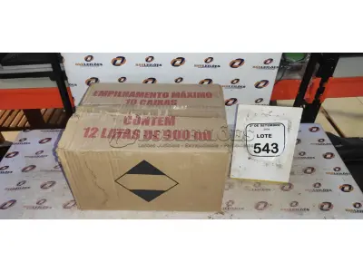 12 LATAS DE REMOVEDORES DE TINTAS E TEXTURAS DE 900ML CADA. (NO ESTADO) ATENÇÃO! FAZER A VISITAÇÃO ANTES DE ARREMATAR, NÃO SABEMOS SE FUNCIONA, LEILÃO NÃO TEM GARANTIA E NEM DEVOLUÇÃO, SUJEITO A POSSÍVEIS AVARIAS VISÍVEIS/OCULTAS E/OU AUSÊNCIA DE COMPONENTES.