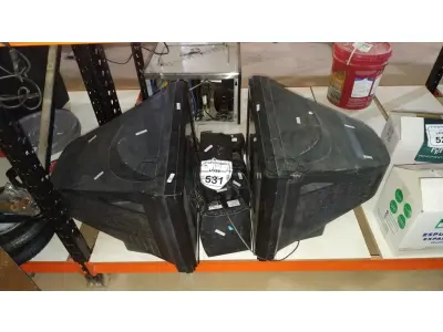 02 TVS DE TUBO E 05 ESTABILIZADORES DE MARCAS E MODELOS DIVERSOS. (NO ESTADO) ATENÇÃO! FAZER A VISITAÇÃO ANTES DE ARREMATAR, NÃO SABEMOS SE FUNCIONA, LEILÃO NÃO TEM GARANTIA E NEM DEVOLUÇÃO, SUJEITO A POSSÍVEIS AVARIAS VISÍVEIS/OCULTAS E/OU AUSÊNCIA DE COMPONENTES.