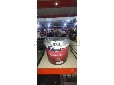 01 BALDE DE TINTA PVA NA COR BRANCA DE 14L MARCA MISTERLAR. (NO ESTADO) ATENÇÃO! FAZER A VISITAÇÃO ANTES DE ARREMATAR, NÃO SABEMOS SE FUNCIONA, LEILÃO NÃO TEM GARANTIA E NEM DEVOLUÇÃO, SUJEITO A POSSÍVEIS AVARIAS VISÍVEIS/OCULTAS E/OU AUSÊNCIA DE COMPONENTES.