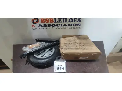 02 RODAS DE CARRINHO DE MÃO. (NO ESTADO) ATENÇÃO! FAZER A VISITAÇÃO ANTES DE ARREMATAR, NÃO SABEMOS SE FUNCIONA, LEILÃO NÃO TEM GARANTIA E NEM DEVOLUÇÃO, SUJEITO A POSSÍVEIS AVARIAS VISÍVEIS/OCULTAS E/OU AUSÊNCIA DE COMPONENTES.