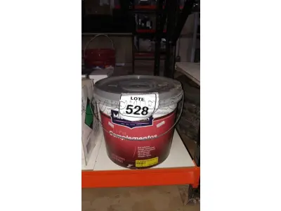 01 BALDE DE TINTA PVA NA COR PALHA DE 14L MARCA MISTERLAR. (NO ESTADO) ATENÇÃO! FAZER A VISITAÇÃO ANTES DE ARREMATAR, NÃO SABEMOS SE FUNCIONA, LEILÃO NÃO TEM GARANTIA E NEM DEVOLUÇÃO, SUJEITO A POSSÍVEIS AVARIAS VISÍVEIS/OCULTAS E/OU AUSÊNCIA DE COMPONENTES.