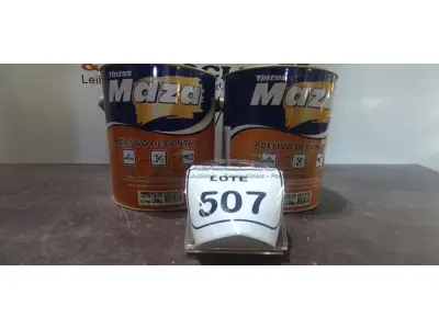02 LATAS DE ADESIVO DE CONTATO DE 2,80KG CADA MARCA MAZA. (NO ESTADO) ATENÇÃO! FAZER A VISITAÇÃO ANTES DE ARREMATAR, NÃO SABEMOS SE FUNCIONA, LEILÃO NÃO TEM GARANTIA E NEM DEVOLUÇÃO, SUJEITO A POSSÍVEIS AVARIAS VISÍVEIS/OCULTAS E/OU AUSÊNCIA DE COMPONENTES.
