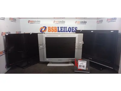 03 TVS DE MARCAS E MODELOS DIVERSOS PARA RETIRADA DE PEÇAS. (NO ESTADO) ATENÇÃO! FAZER A VISITAÇÃO ANTES DE ARREMATAR, NÃO SABEMOS SE FUNCIONA, LEILÃO NÃO TEM GARANTIA E NEM DEVOLUÇÃO, SUJEITO A POSSÍVEIS AVARIAS VISÍVEIS/OCULTAS E/OU AUSÊNCIA DE COMPONENTES.