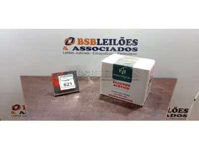 01 CAIXA COM 24 SILICONES ACÉTICO INCOLOR DE 240G CADA MARCA MONUMENTAL. (NO ESTADO) ATENÇÃO! FAZER A VISITAÇÃO ANTES DE ARREMATAR, NÃO SABEMOS SE FUNCIONA, LEILÃO NÃO TEM GARANTIA E NEM DEVOLUÇÃO, SUJEITO A POSSÍVEIS AVARIAS VISÍVEIS/OCULTAS E/OU AUSÊNCIA DE COMPONENTES.
