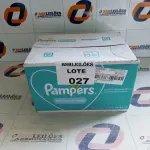 LOTE 027 - 01 CAIXA DE LENÇOS HUMEDECIDOS PAMPERS. (NO ESTADO, NÃO SABEMOS SE FUNCIONA. LEILÃO NÃO TEM GARANTIA E NEM DEVOLUÇÃO.)