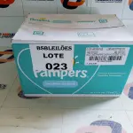 LOTE 023 - 01 CAIXA DE LENÇOS HUMEDECIDOS PAMPERS. (NO ESTADO, NÃO SABEMOS SE FUNCIONA. LEILÃO NÃO TEM GARANTIA E NEM DEVOLUÇÃO.)