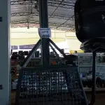 LOTE 096 - 01 LIXEIRA DE FERRO. (NO ESTADO, NÃO SABEMOS SE FUNCIONA. LEILÃO NÃO TEM GARANTIA E NEM DEVOLUÇÃO.)