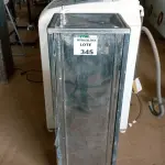 LOTE 345 - 01 BEBEDOURO EM AÇO E INOX INCOMPLETO. (NO ESTADO, NÃO SABEMOS SE FUNCIONA. LEILÃO NÃO TEM GARANTIA E NEM DEVOLUÇÃO.)