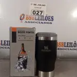 LOTE 027 - 01 COPO TÉRMICO PARA CERVEJA. (NO ESTADO, LEILÃO NÃO TEM GARANTIA E NEM DEVOLUÇÃO, SUJEITO A POSSÍVEIS AVARIAS VISÍVEIS/OCULTAS E/OU AUSÊNCIA DE COMPONENTES).