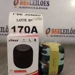 LOTE 170 - 01 CAIXINHA DE SOM BLUETOOTH XTRAD MODELO WS-305. (NO ESTADO, LEILÃO NÃO TEM GARANTIA E NEM DEVOLUÇÃO, SUJEITO A POSSÍVEIS AVARIAS VISÍVEIS/OCULTAS E/OU AUSÊNCIA DE COMPONENTES).