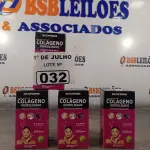 LOTE 032 - 04 CAIXAS COM COLÁGENO HIDROLISADO NATUFORME COM 90 COMPRIMIDOS CADA. (NO ESTADO, LEILÃO NÃO TEM GARANTIA E NEM DEVOLUÇÃO, SUJEITO A POSSÍVEIS AVARIAS VISÍVEIS/OCULTAS E/OU AUSÊNCIA DE COMPONENTES).