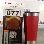LOTE 077 - 01 COPO STANLEY. (NO ESTADO, LEILÃO NÃO TEM GARANTIA E NEM DEVOLUÇÃO, SUJEITO A POSSÍVEIS AVARIAS VISÍVEIS/OCULTAS E/OU AUSÊNCIA DE COMPONENTES).