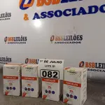 LOTE 082 - 04 CAIXAS DE CARTIFLAN, SUPLEMENTO ALIMENTAR DE COLÁGENO TIPO2 E VITAMINAS EM CAPSULAS DE 475MG COM 30 CAPSULAS CADA. (NO ESTADO, LEILÃO NÃO TEM GARANTIA E NEM DEVOLUÇÃO, SUJEITO A POSSÍVEIS AVARIAS VISÍVEIS/OCULTAS E/OU AUSÊNCIA DE COMPONENTES).