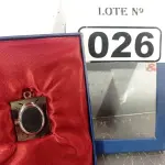 LOTE 026 - 01 RELÓGIO DE BOLSO ANALÓGICO. (NO ESTADO, LEILÃO NÃO TEM GARANTIA E NEM DEVOLUÇÃO, SUJEITO A POSSÍVEIS AVARIAS VISÍVEIS/OCULTAS E/OU AUSÊNCIA DE COMPONENTES).