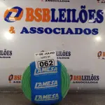 LOTE 062 - 01 ROLO DE CABO FLEXÍVEL MARCA LAMESA 1X4MM NA COR VERDE. (NO ESTADO, LEILÃO NÃO TEM GARANTIA E NEM DEVOLUÇÃO, SUJEITO A POSSÍVEIS AVARIAS VISÍVEIS/OCULTAS E/OU AUSÊNCIA DE COMPONENTES).